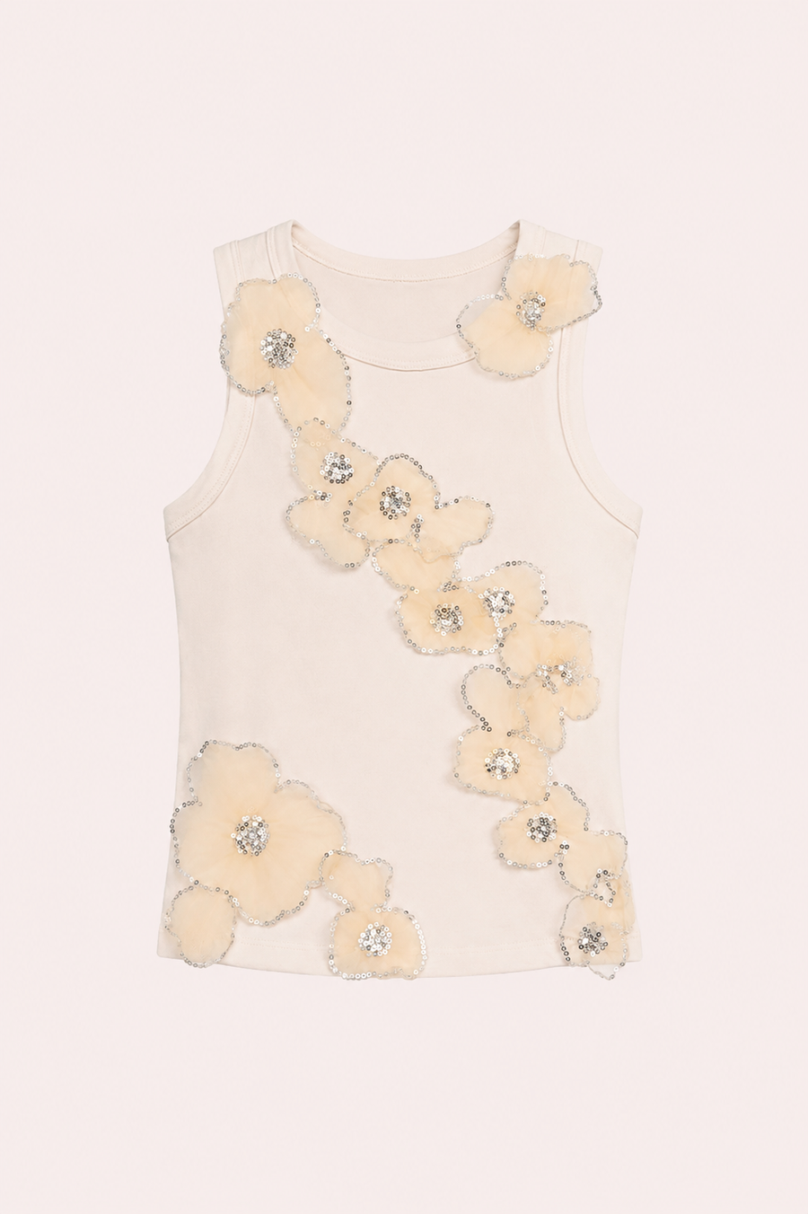 TANK TOP FLEUR D’IVOIRE BUTTER