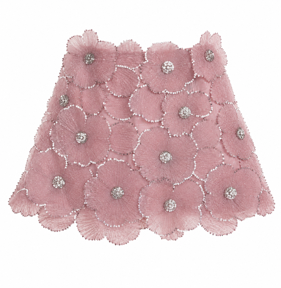 MINI SKIRT FLEUR D’IVOIRE PINK